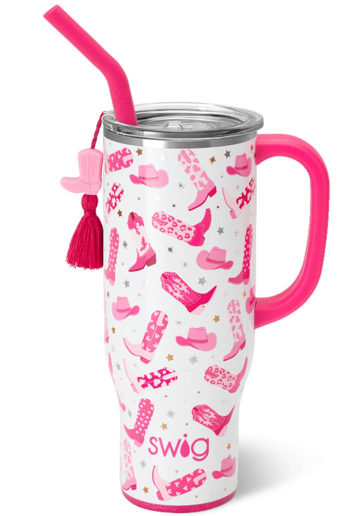 Swig Life 30oz Mega Mug with handle for easy carrying