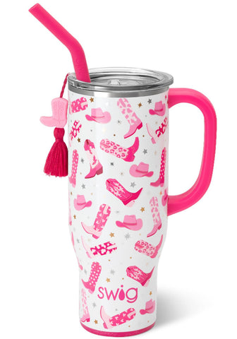 Swig Life 30oz Mega Mug with handle for easy carrying