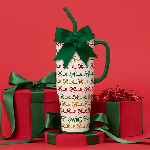 Swig Life 40oz Mega Mug fits most cup holders for convenient commuting.
