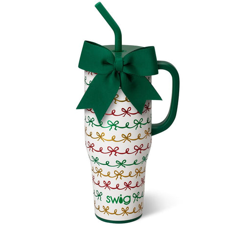 Swig Life 40oz Mega Mug with handle and straw for easy on-the-go hydration.
