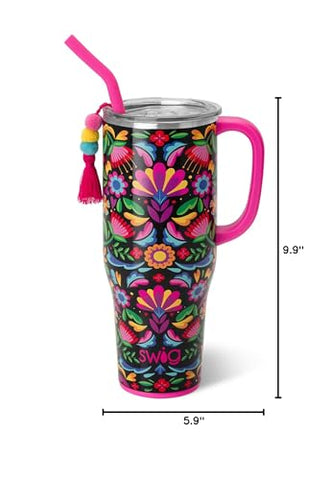 Swig Life 40oz Mega Mug ideal for daily commuting and extended hydration