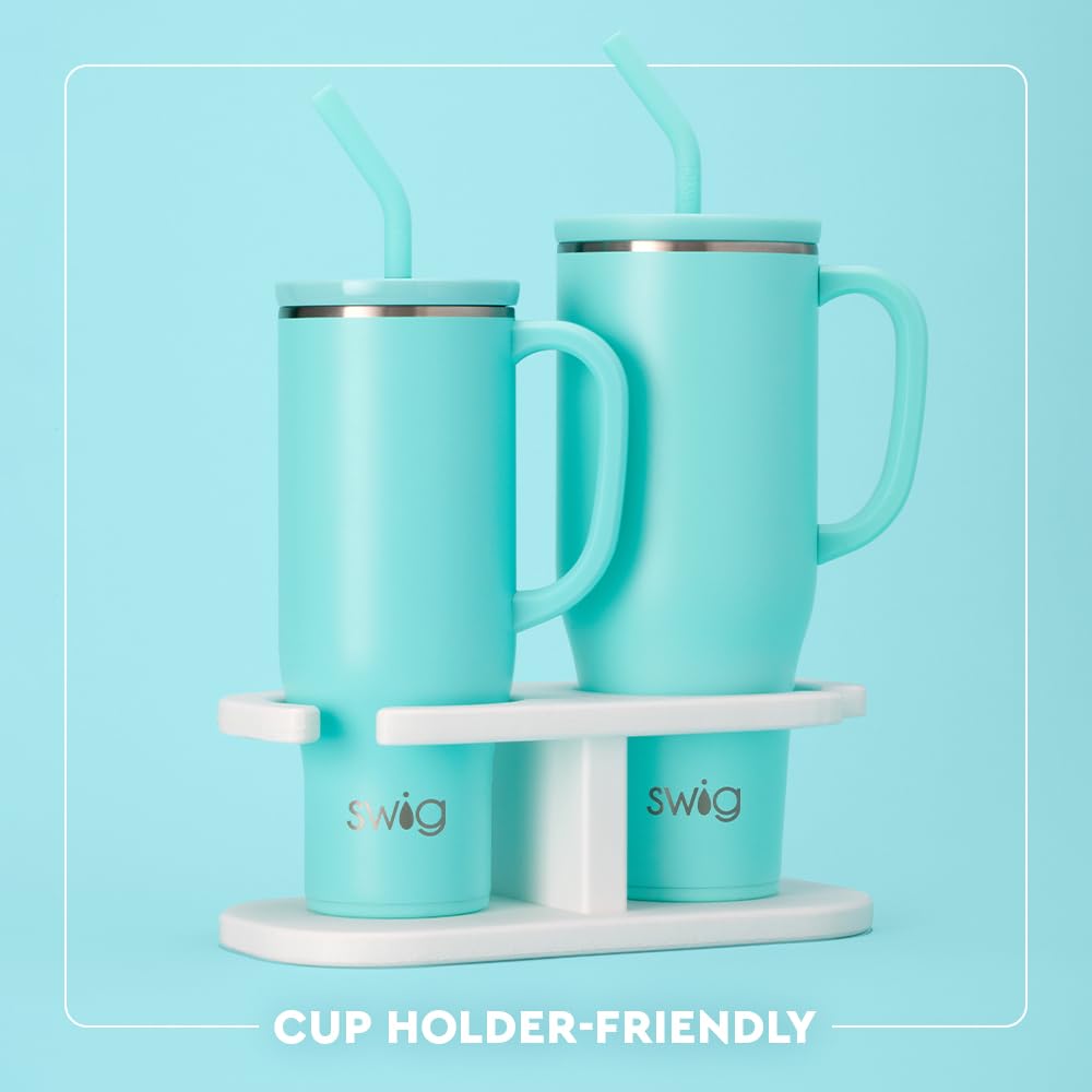 Swig Life Mega Mug is dishwasher safe for easy cleanup.