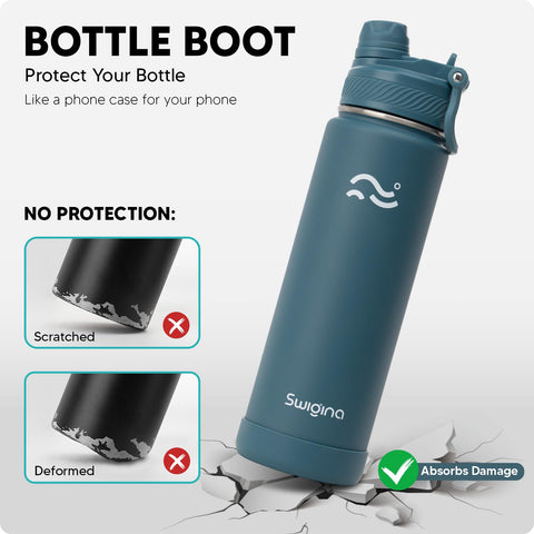 Swigina BPA-free stainless steel bottle for safe daily hydration.