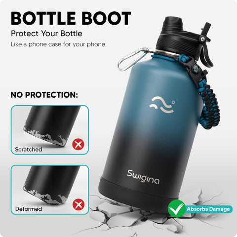 Swigina extreme temperature control keeps beverages cold up to 48 hours.
