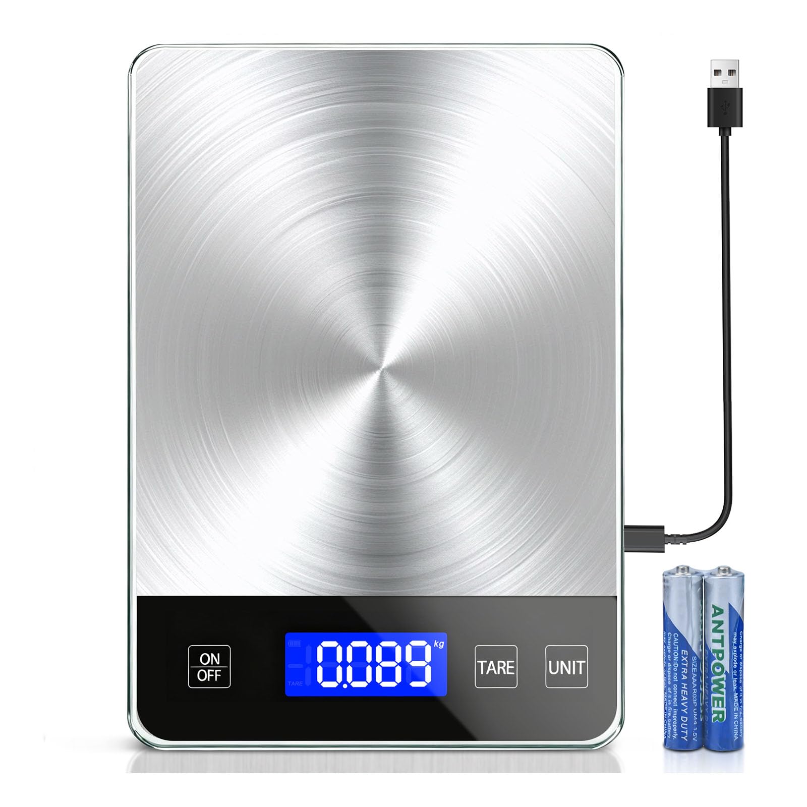 Swihorab food scale with compact design for precise cooking measurements.