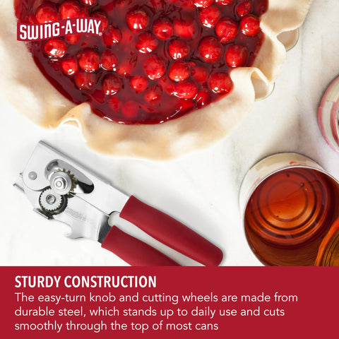 Swing-A-Way easy-care design encouraging hand washing to preserve performance.