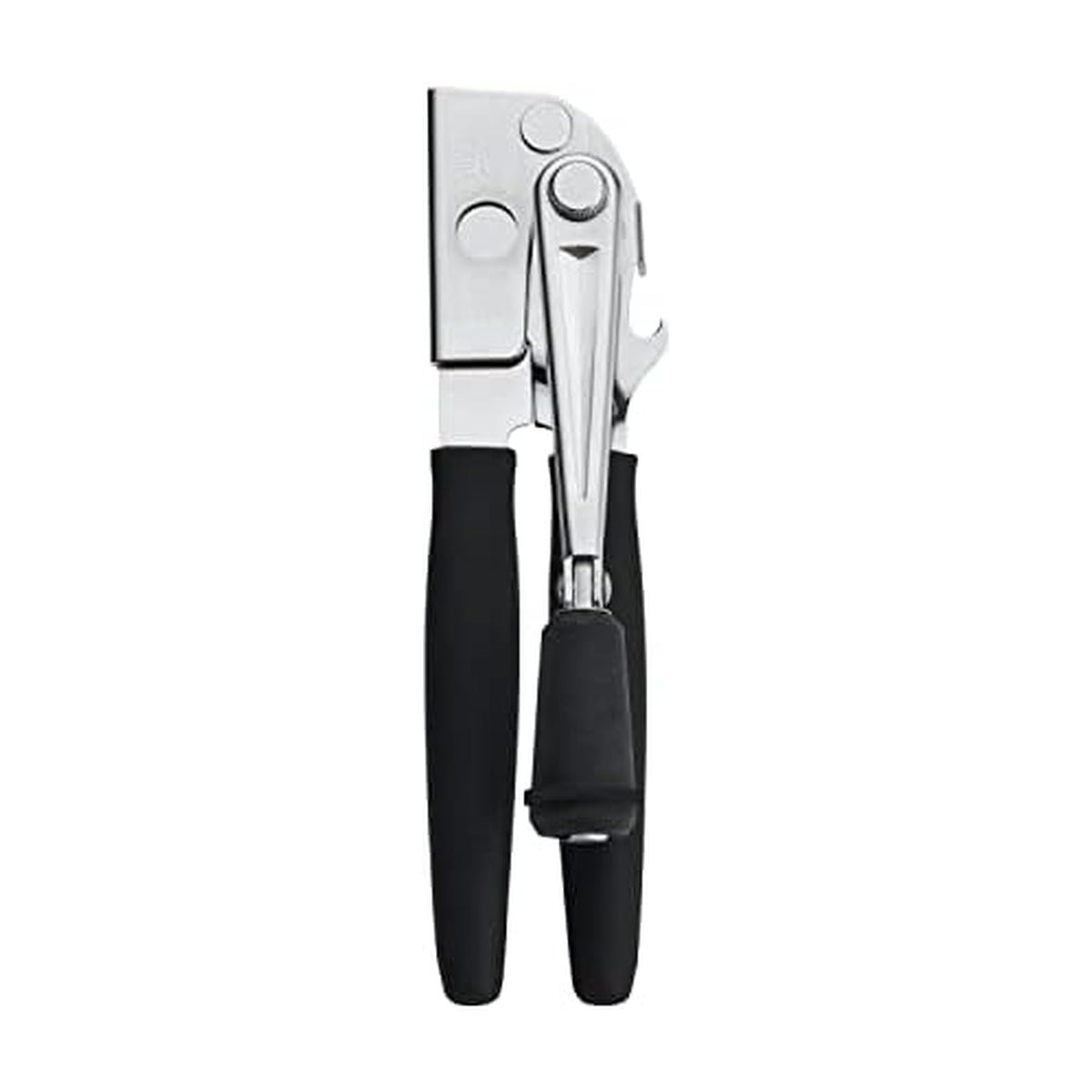 Swing-A-Way Easy-Crank Can Opener with folding crank reduces hand strain.