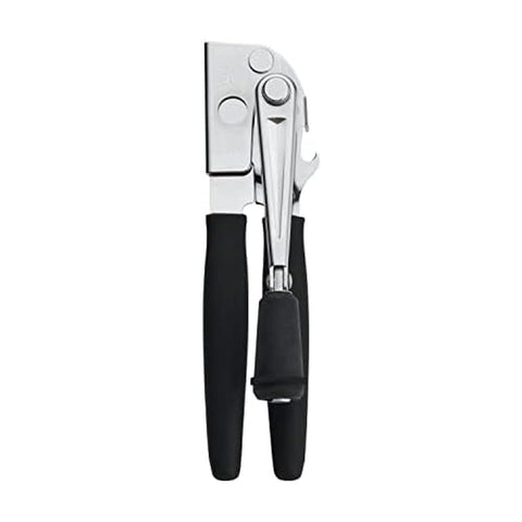 Swing-A-Way Easy-Crank Can Opener with folding crank reduces hand strain.