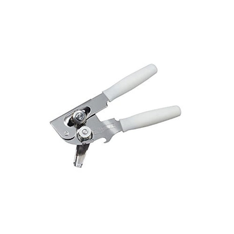 Swing-A-Way portable can opener with ergonomic handle for comfortable, smooth cutting.