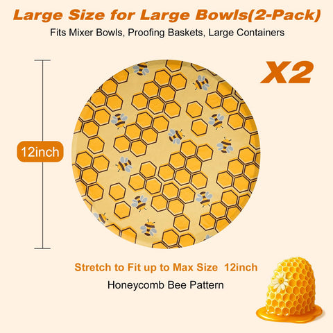 Swiscena large beeswax wrap for bread-proofing bowls.