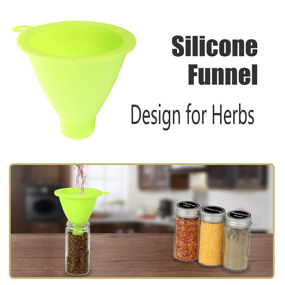 SWOMMOLY chalk marker enables customizable, erasable spice labels.