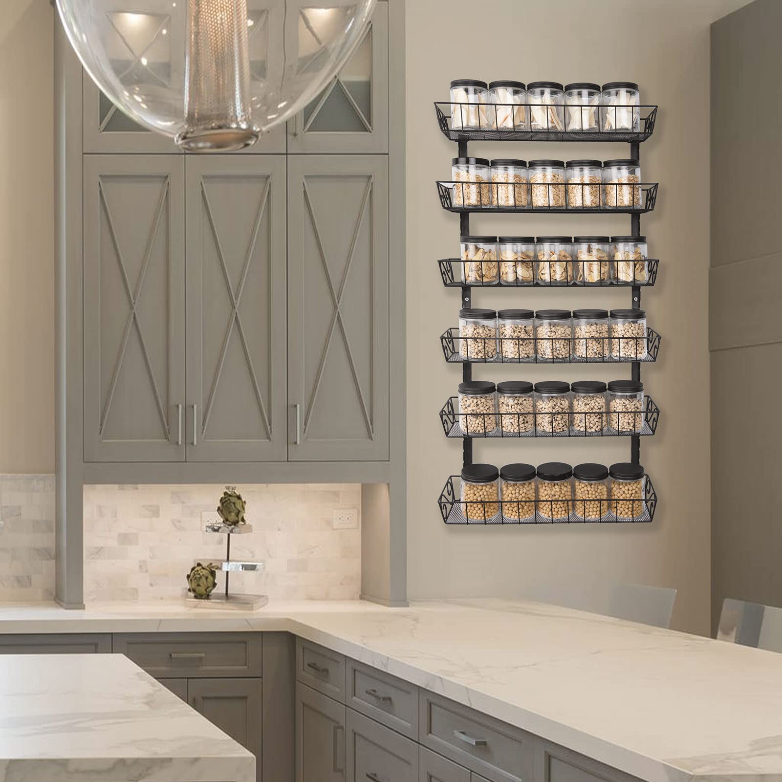 Black finish adds modern touch to kitchen, bathroom, or bedroom.