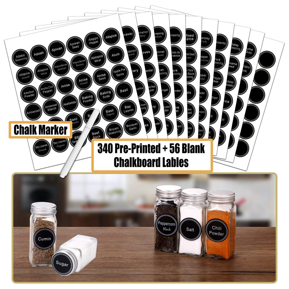 SWOMMOLY spice rack funnel simplifying spice jar filling