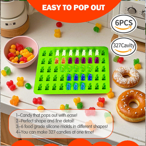 SWSHENR compact storage box keeps molds neat and accessible