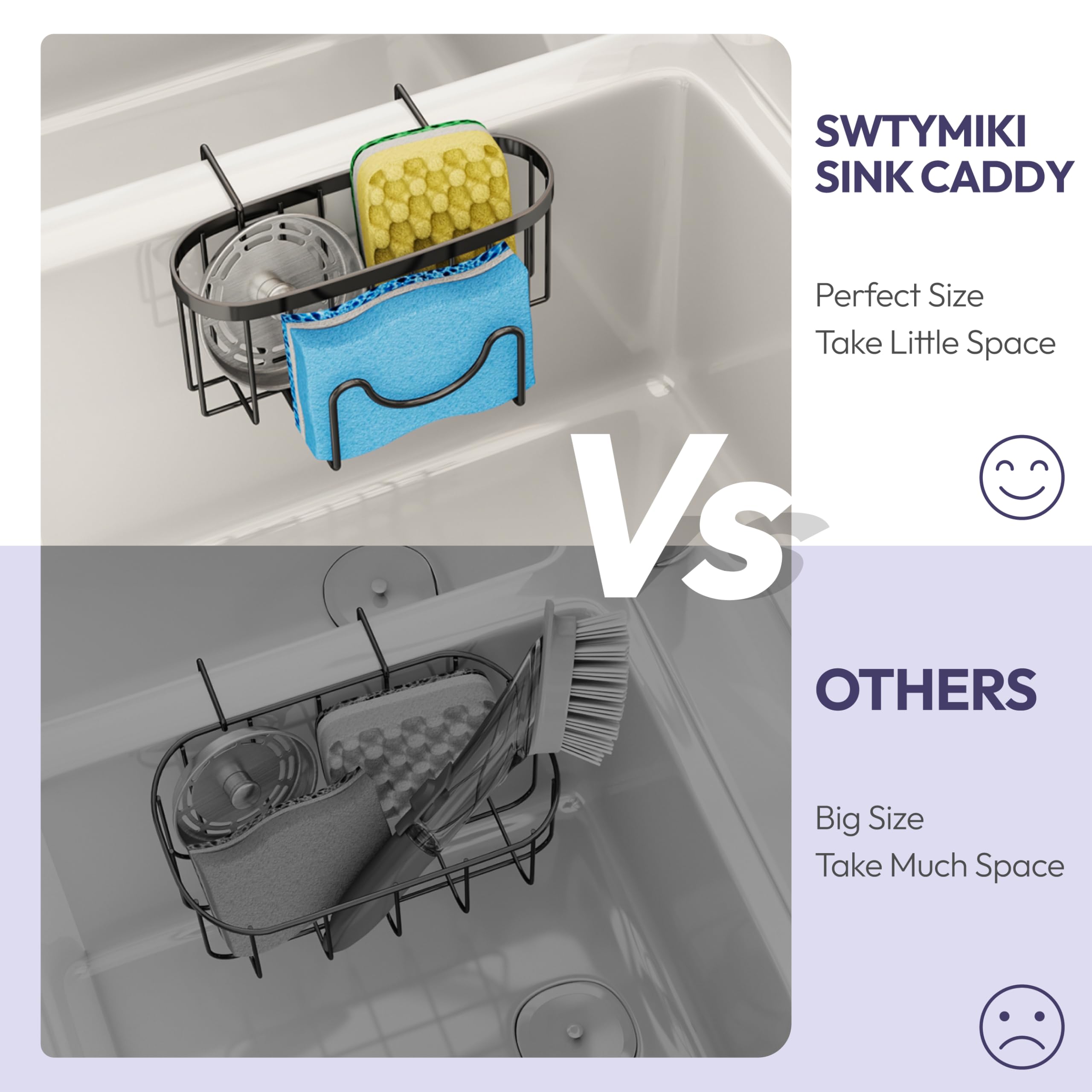 SWTYMIKI 304 stainless steel construction resists rust and moisture.