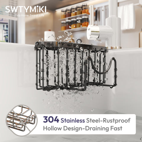 SWTYMIKI hollow drain design helps sponges dry quickly and hygienically.
