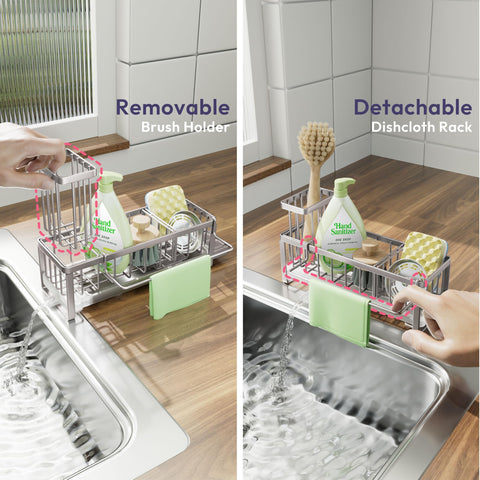SWTYMIKI divider design separating sponge and soap for easy access