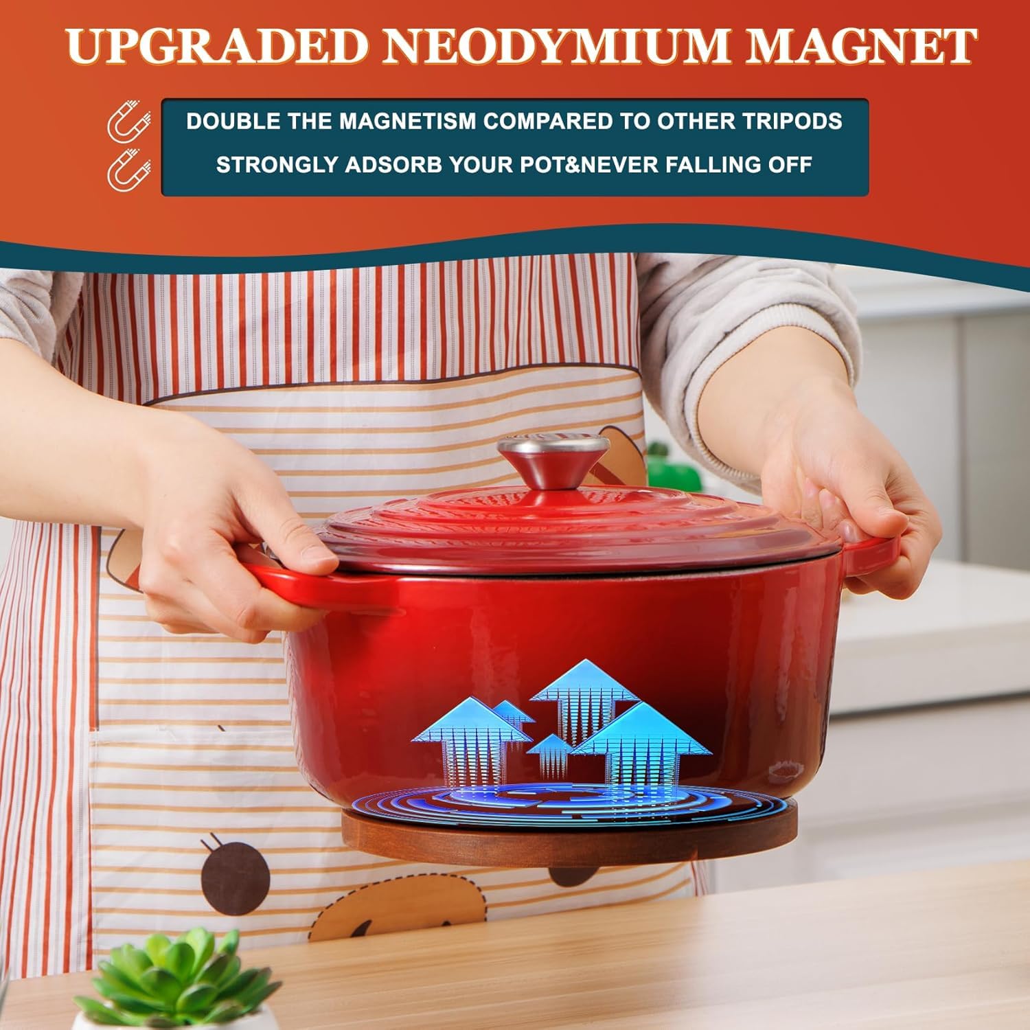 Sxmprail acacia wood grain finish adds natural kitchen charm.