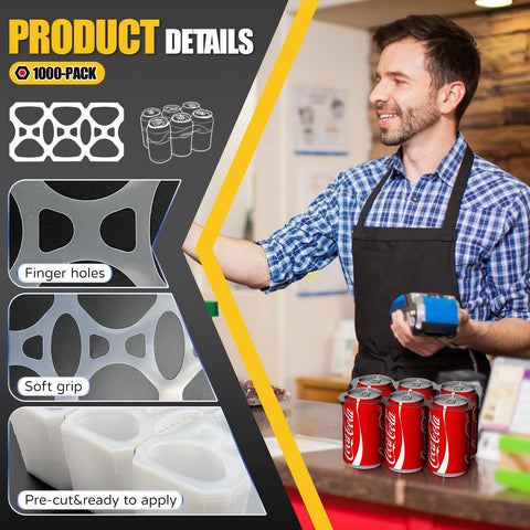Sxmprail HDPE strength rings resist tearing for durable packaging