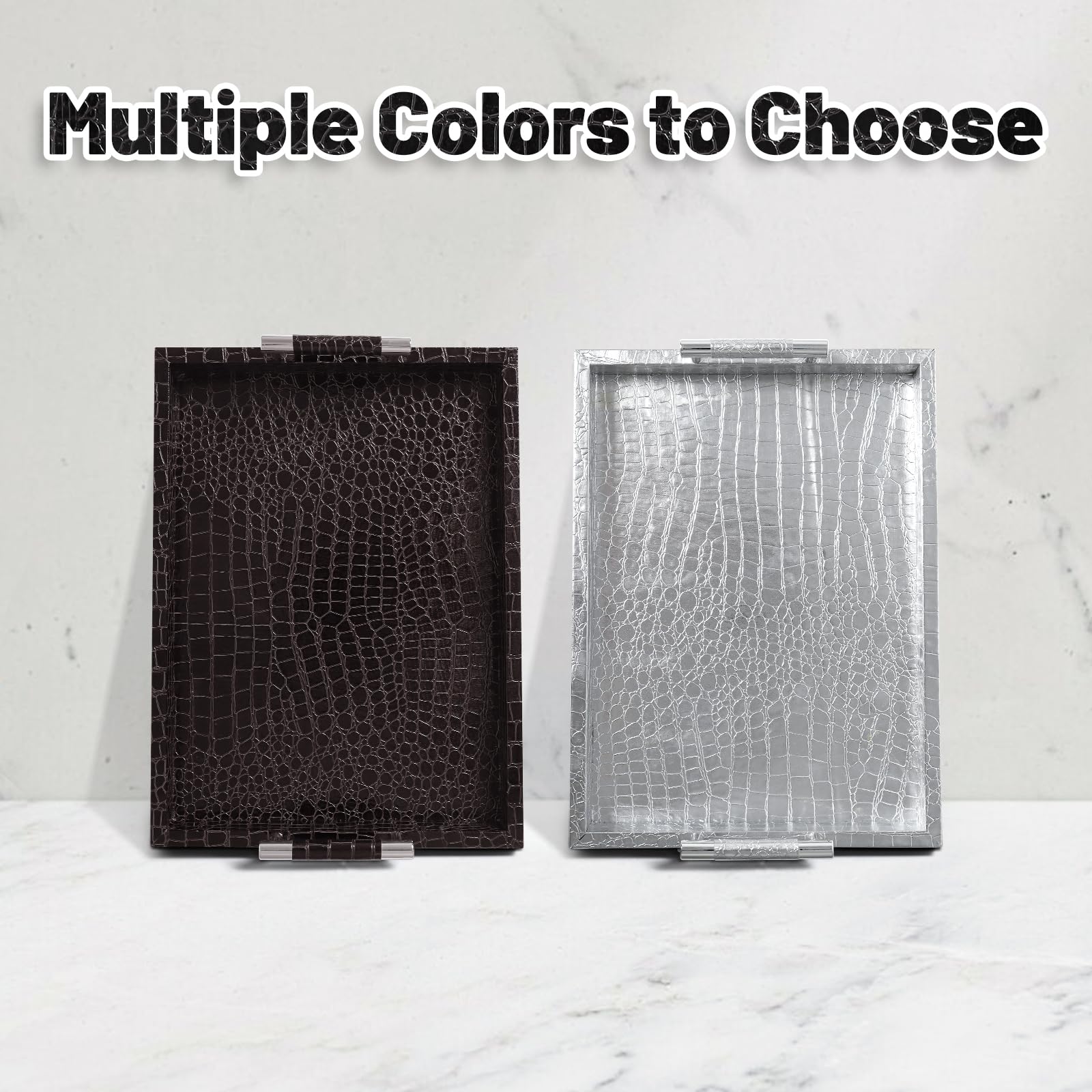 SXNOWS dark brownish-red tray complements modern and warm interiors