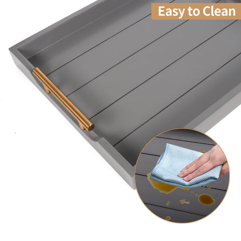 SXNOWS tray in living room enhances everyday organization.