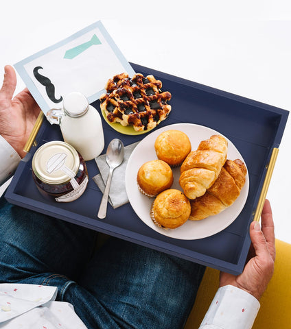 SXNOWS rustic-modern tray suits farmhouse, boho, and contemporary decor.