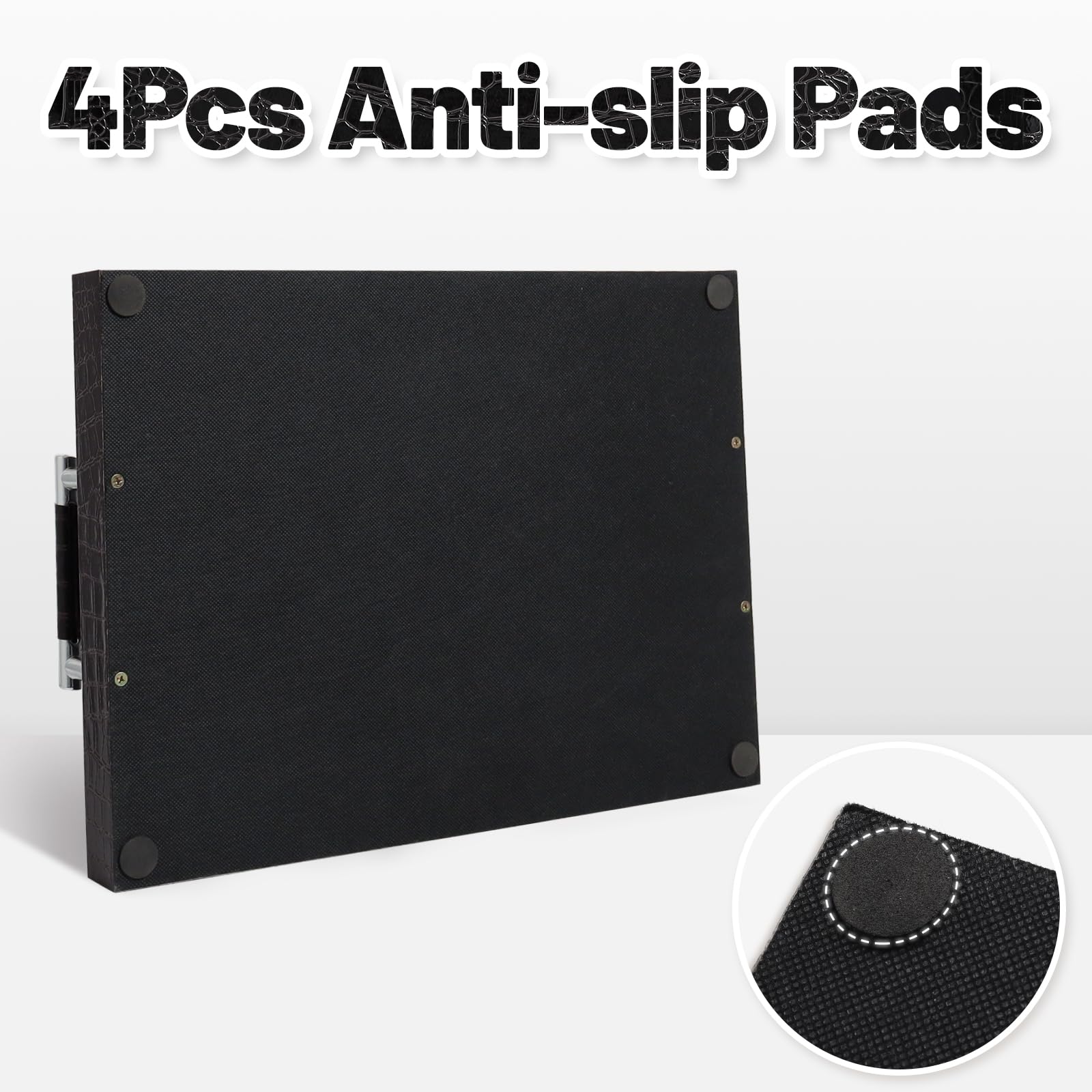 SXNOWS water-resistant tray has easy-clean surface for quick spills