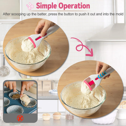 Ideal for cupcakes muffins pancakes and waffles in home kitchens.