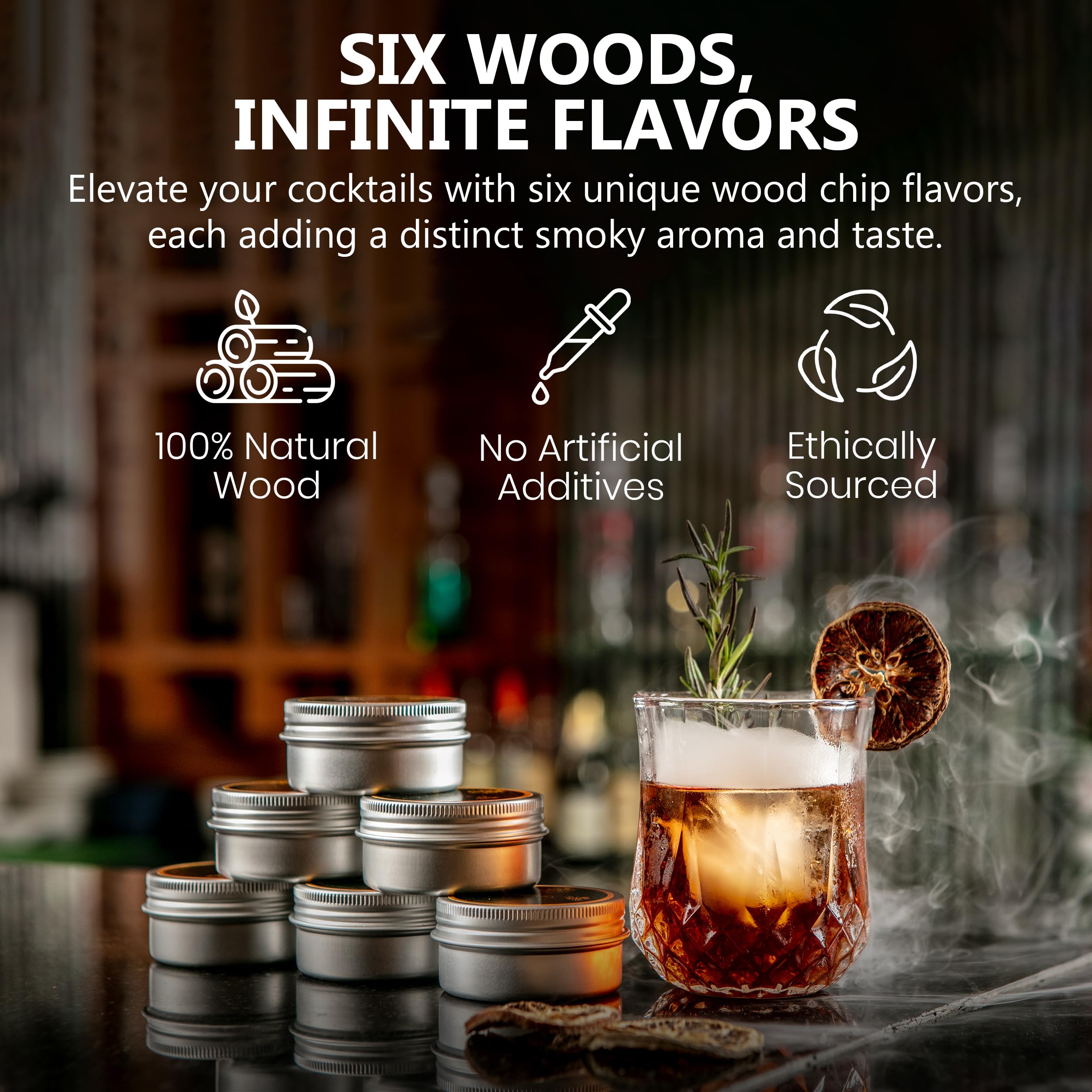 Sylvan Arbor Silva Imbue six wood chip flavors for layered notes