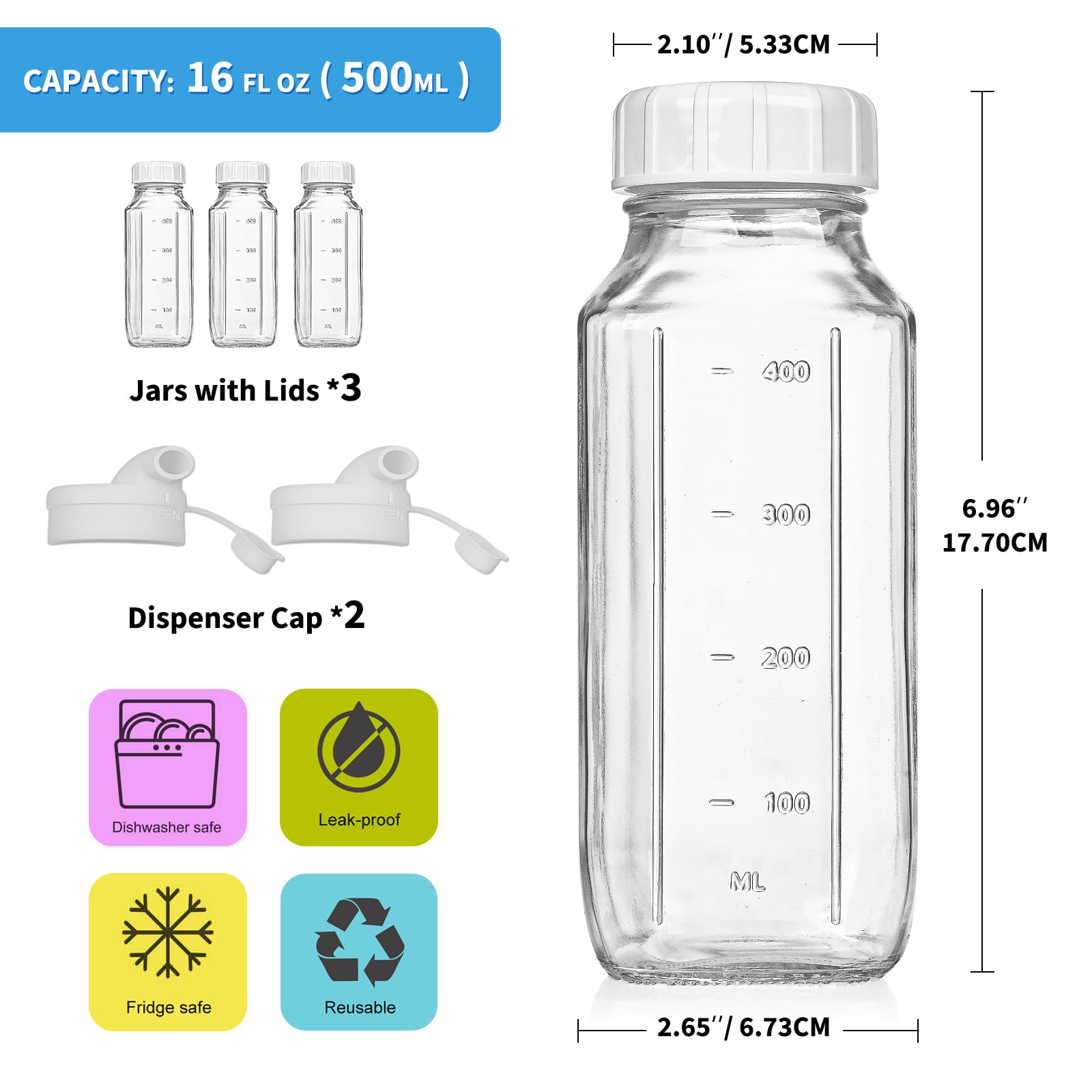 Syntic wide-mouth opening facilitates easy filling and cleaning.