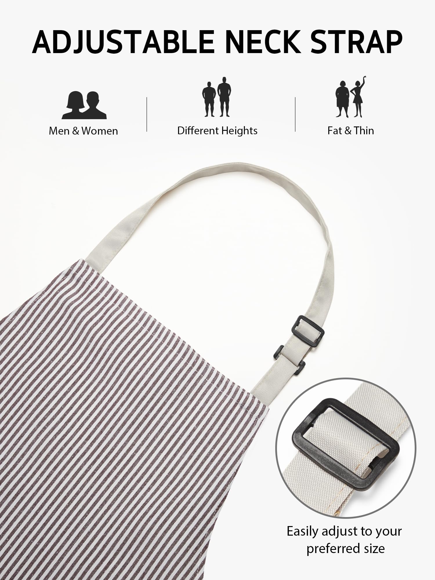 Syntus aprons large pockets ideal for tools and phone.