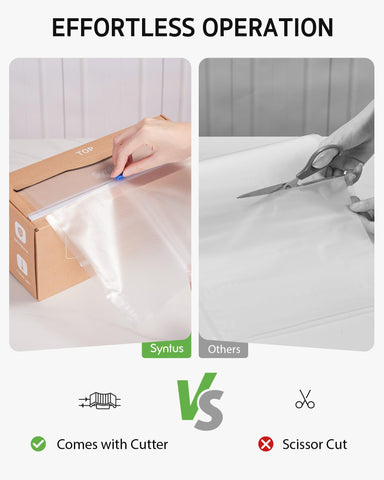 Syntus BPA-free bags pack ideal for safe freezer storage and reheating.