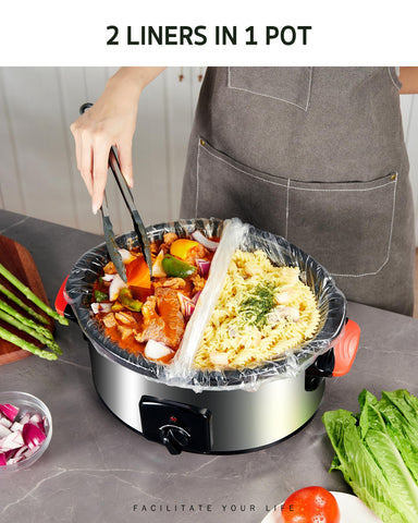 Syntus BPA-free liners provide safe contact with food during cooking.
