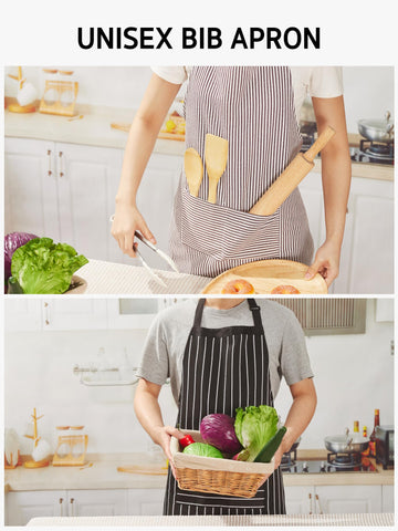 Syntus unisex kitchen apron suitable for cooking, baking, and grilling
