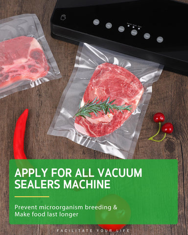 Syntus bulk storage bags suit veggies, seafood, meats, and supplements