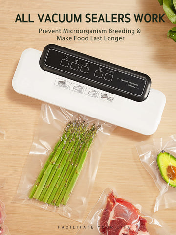 Syntus bags protect vegetables, seafood, and leftovers with durable construction.