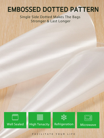Syntus vacuum bags with seal-quality design preserve freshness and flavor.