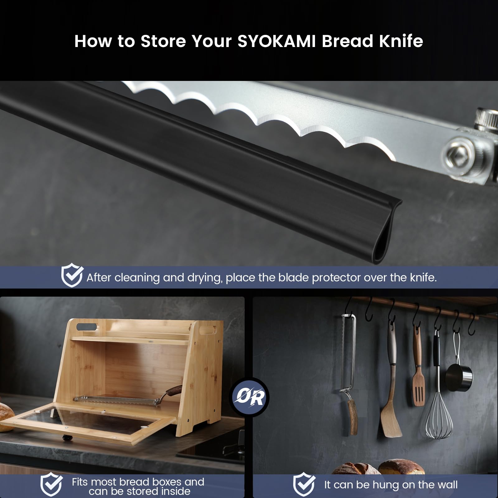SYOKAMI 420J2 stainless-steel frame highlights durability