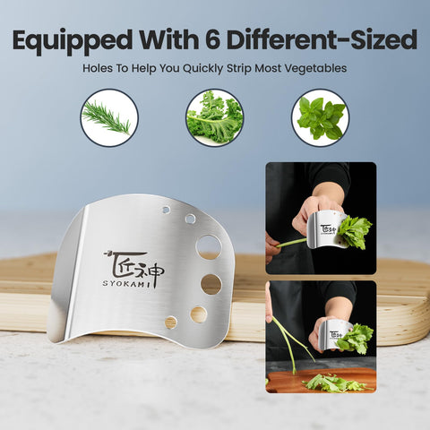 SYOKAMI protects fingers and nails during chopping tasks in the kitchen