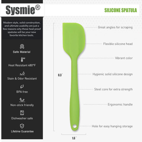 Sysmie flat-bottom design ensures stable heating and easy transfer.