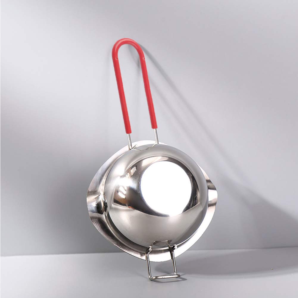 Sysmie heat resistant handle stays cool during pouring