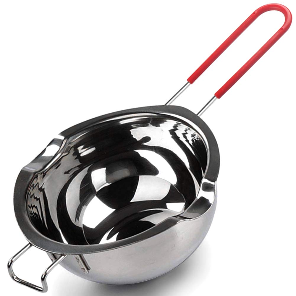 Sysmie stainless steel double boiler pot with even heat for delicate tasks