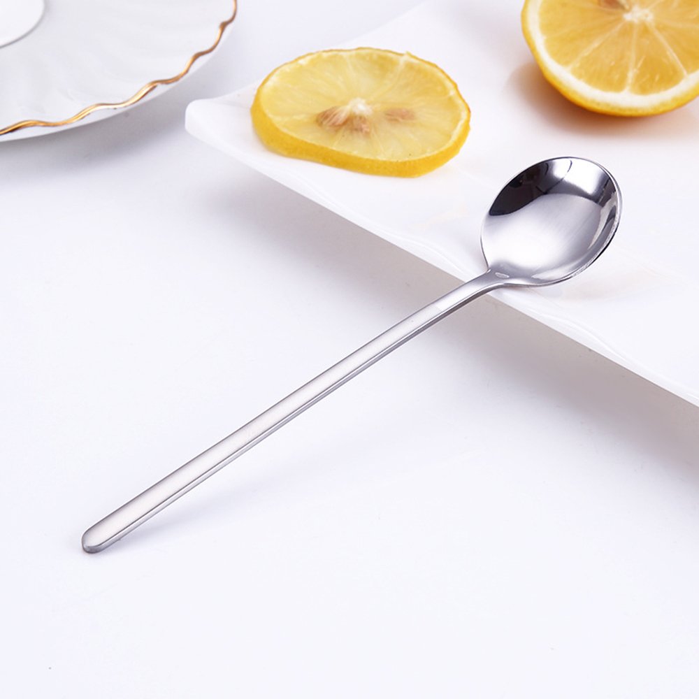 SZLFSX 5.1-inch spoons in a PVC box for tidy kitchen storage.