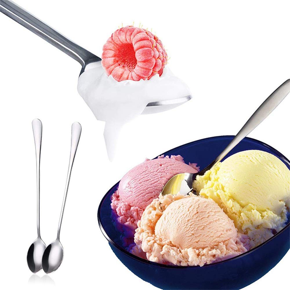 SZLFSX modern-design long-handle spoon pairs with existing flatware