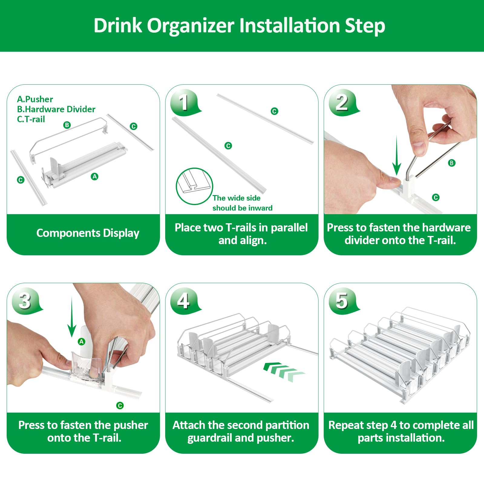 SZNLZQ ideal for fridges, garage coolers, and pantry shelves.