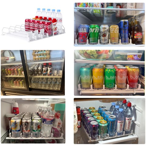 SZNLZQ holds up to 30 cans, reducing fridge clutter and improving visibility.