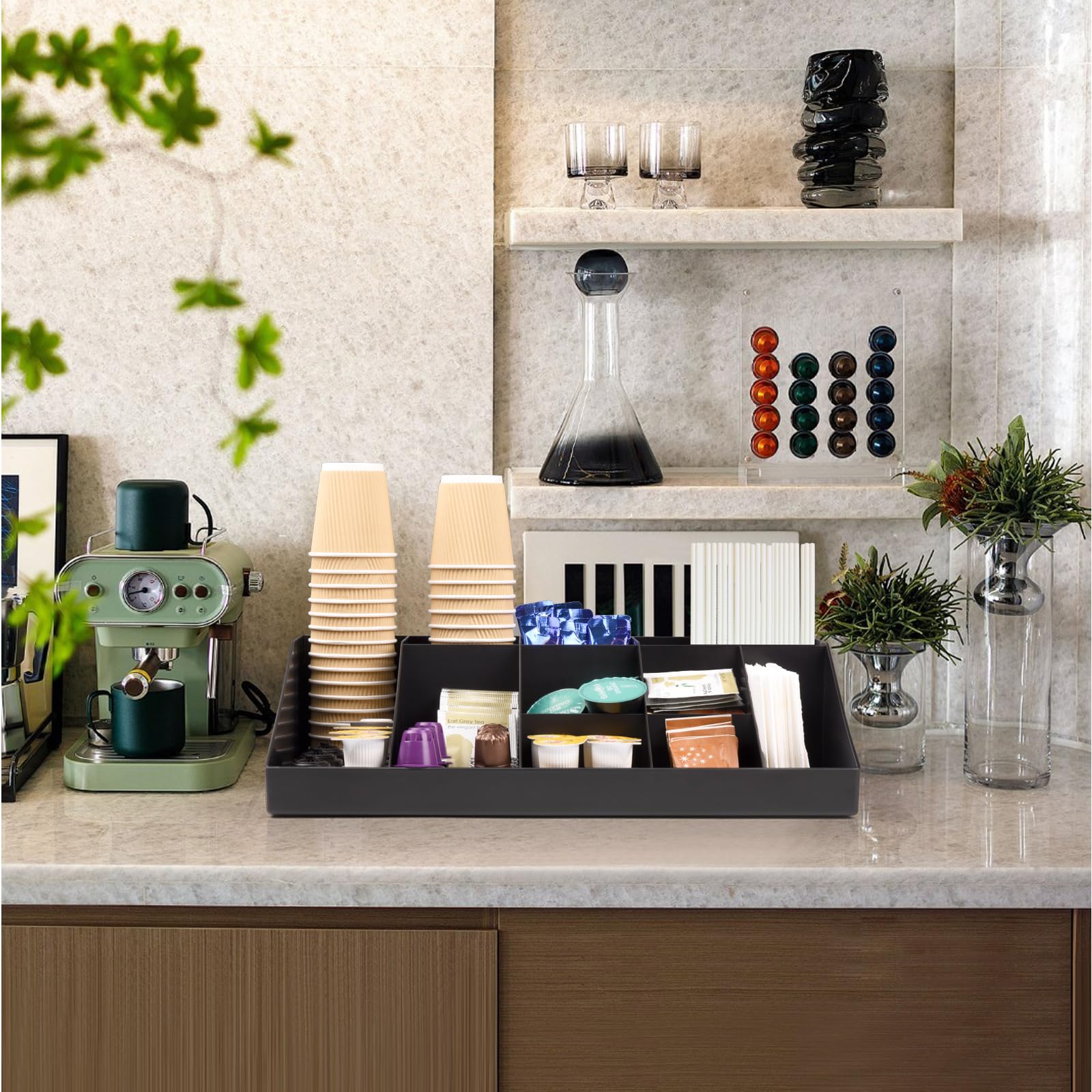 SZQINJI durable construction ensures steady organization during busy mornings.