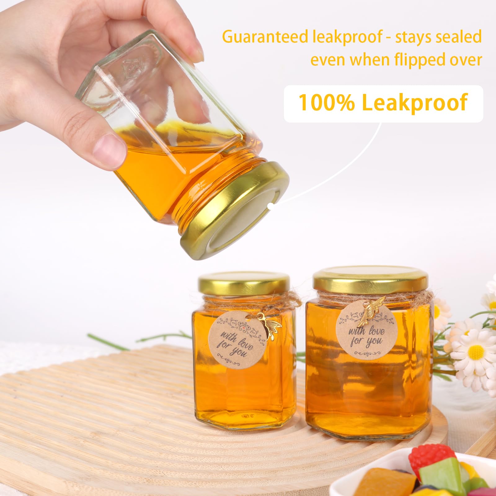 SZUAH wedding favors jar set adds charm to celebrations