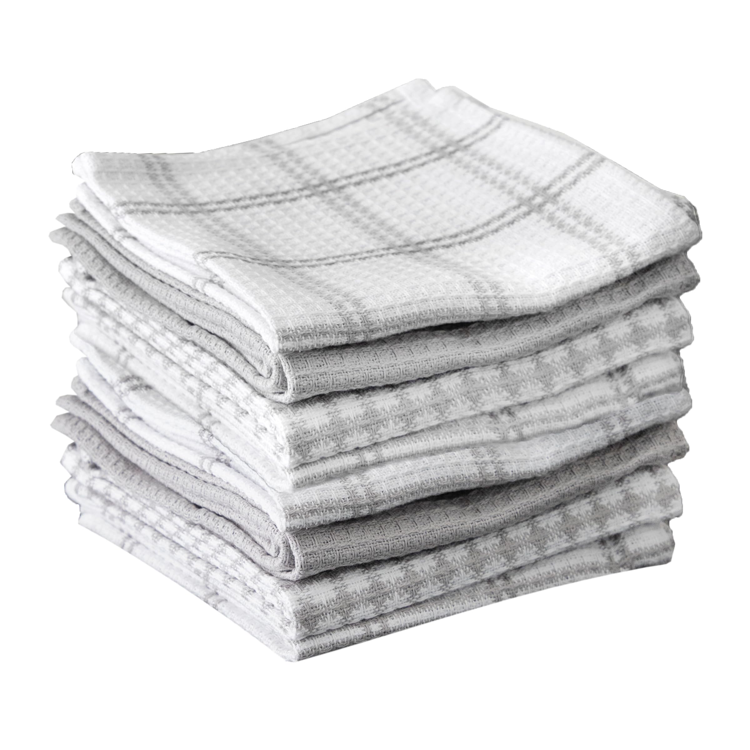 T-Fal premium waffle dish cloths showing high absorbency for quick spill cleanup.