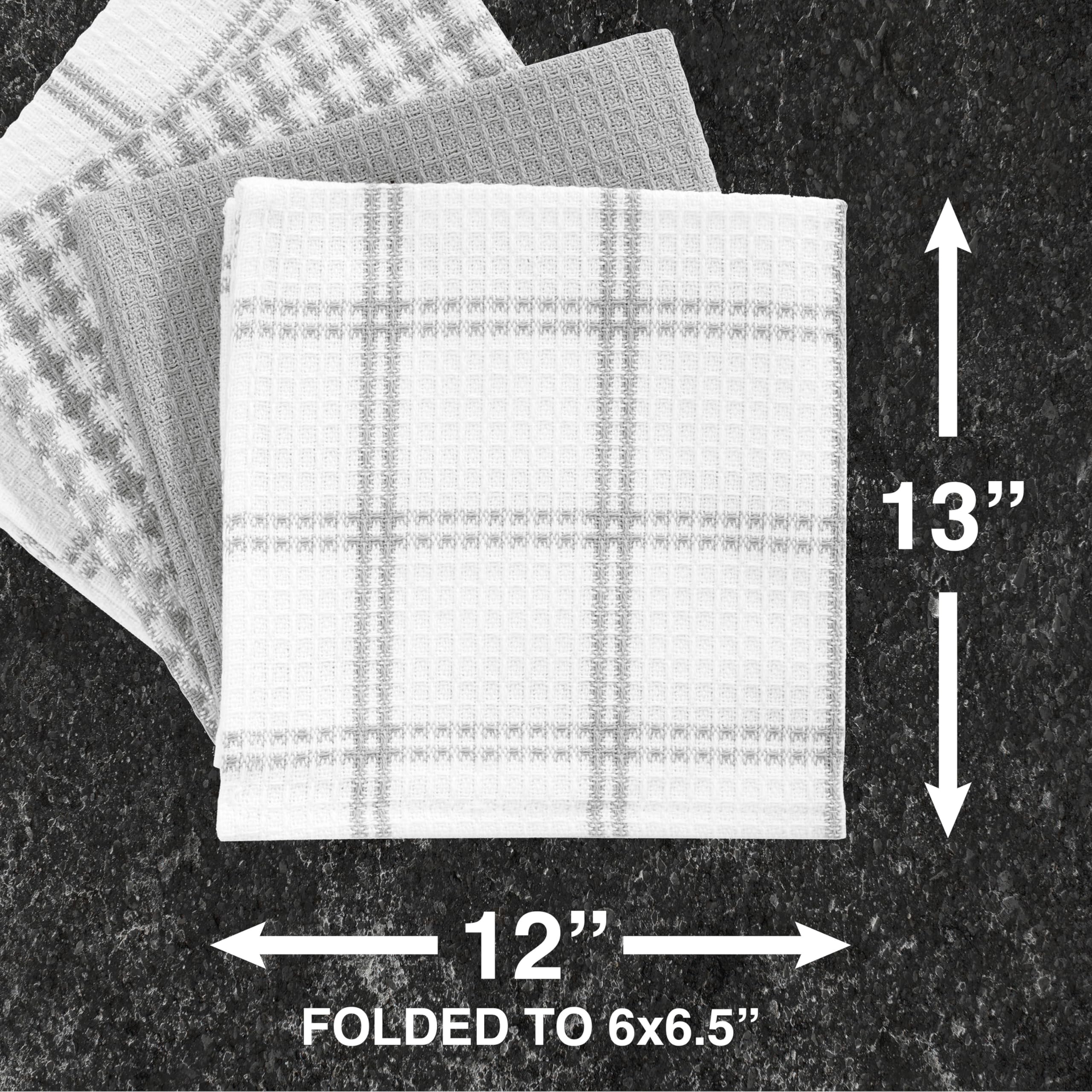Distinct waffle texture speeds airflow and quick drying in kitchens.
